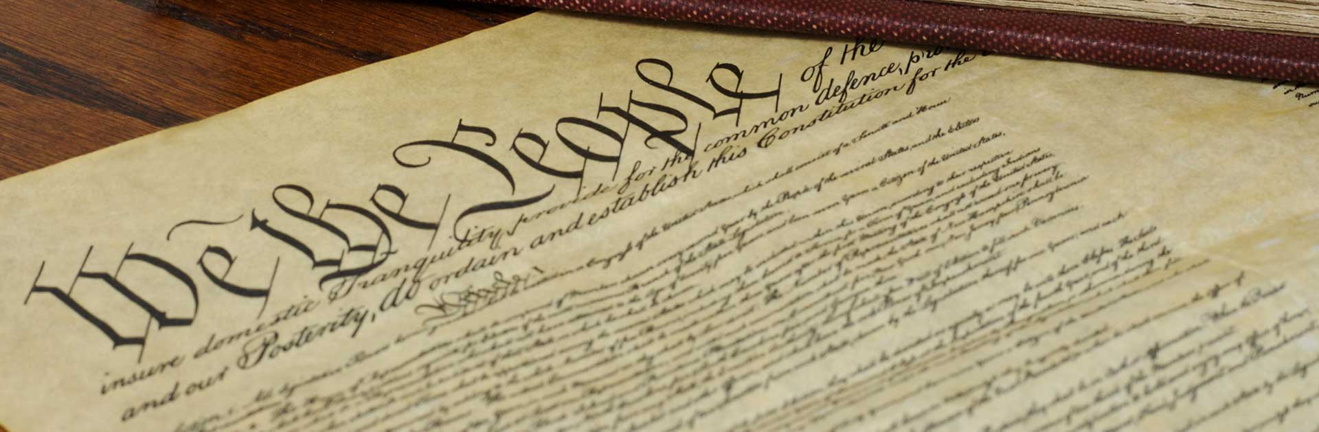 Image of US Constitution document